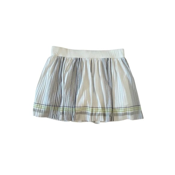 KSWISS White Blue Pleated Tennis Pickleball Skirt Size Medium - Picture 3 of 6